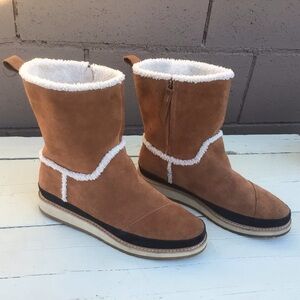 TOMS Leather Boots